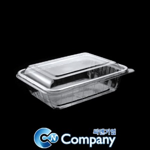 PET일회용반찬용기 샐러드포장도시락 투명 600개세트 박스 DL-232