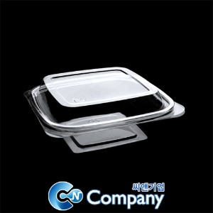 PET일회용반찬용기 샐러드포장 투명 블랙 840개세트 박스 DL-210