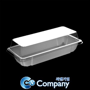 PET반찬용기 야채포장 백색/블랙 1000개세트 박스 DL-31