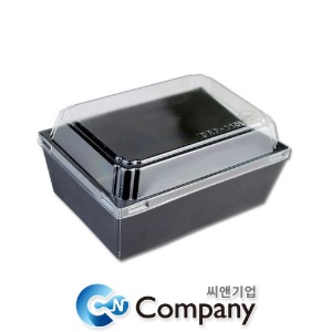 크라프트용기 제과,빵케이스 블랙 800개세트 박스 DRP-01