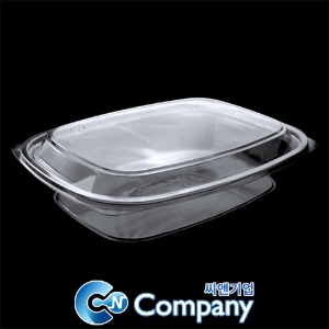PET투명반찬도시락 샐러드포장용기 투명 360개세트 박스 DL-215