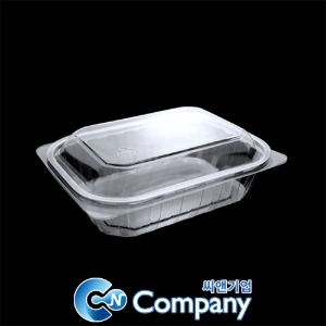 PET일회용반찬용기 샐러드포장 투명 600개세트 박스 DL-206